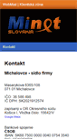 Mobile Screenshot of minet.sk