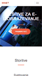 Mobile Screenshot of minet.si